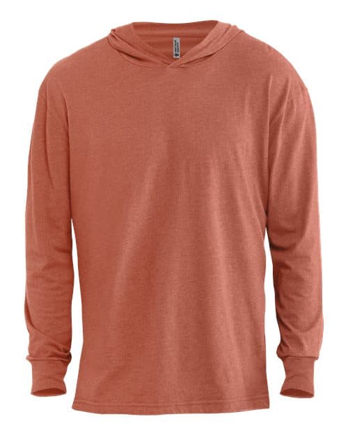 Unisex CVC Hoodie Long Sleeve T-Shirt