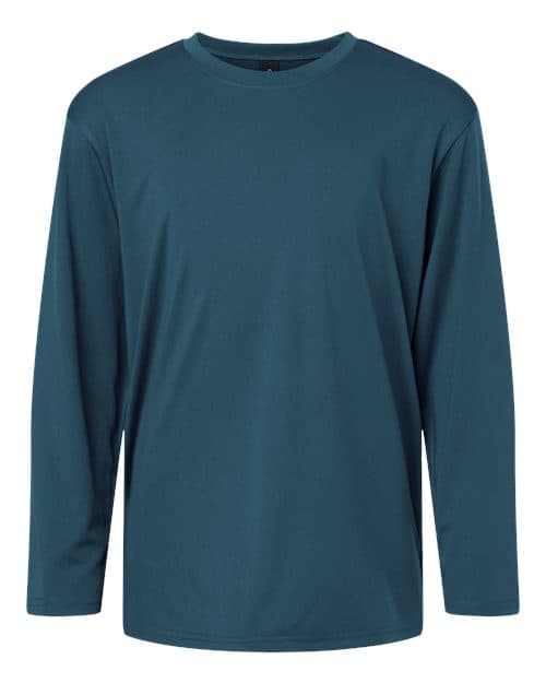 Youth Pro-Lock Performance Long Sleeve T-Shirt — Atlantic Blue