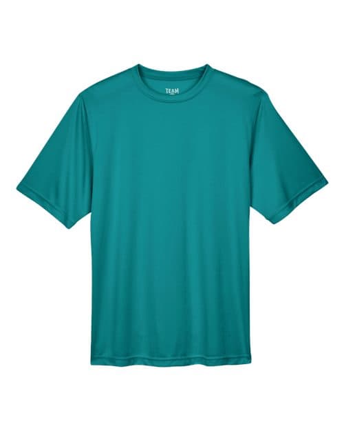 Men's Zone Performance T-Shirt — Clear Teal