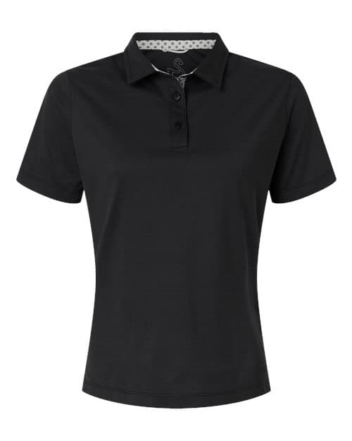 Women's Ella Polo — Black Heather