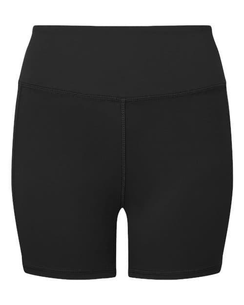 Women's Performance Micro Shorts — Black