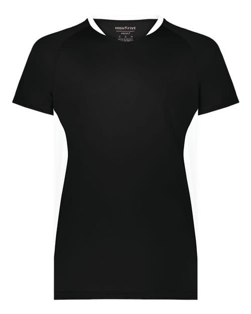 Unisex Octane Soccer Jersey — Black/ White