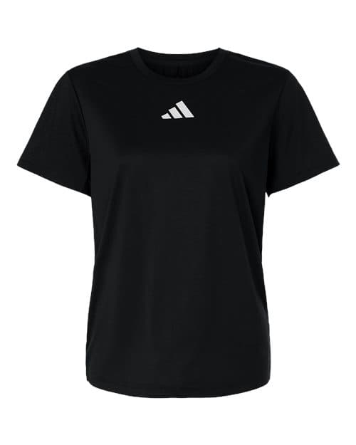 Women's Pregame T-Shirt — Black/ White