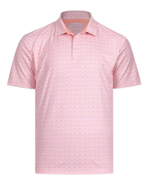 Men's Sands Polo — Orange Crush