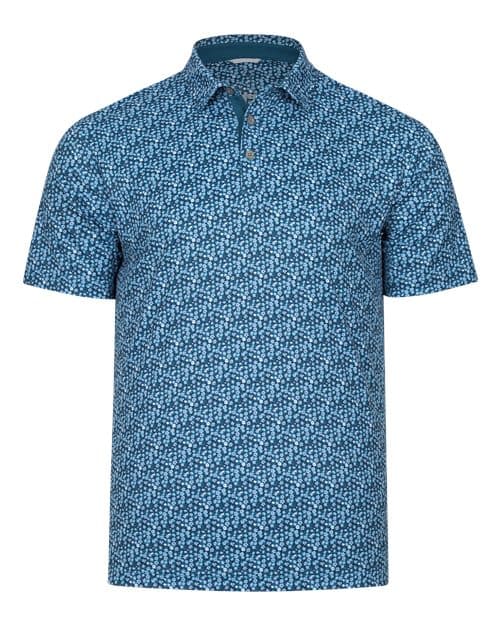 Men's Ridge Polo — Deep Lake