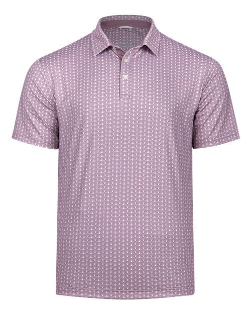 Men's Seashell Polo — Mauve