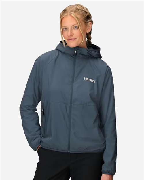 Women's Aerothermal Soft Shell Hooded Jacket — Thunderhead