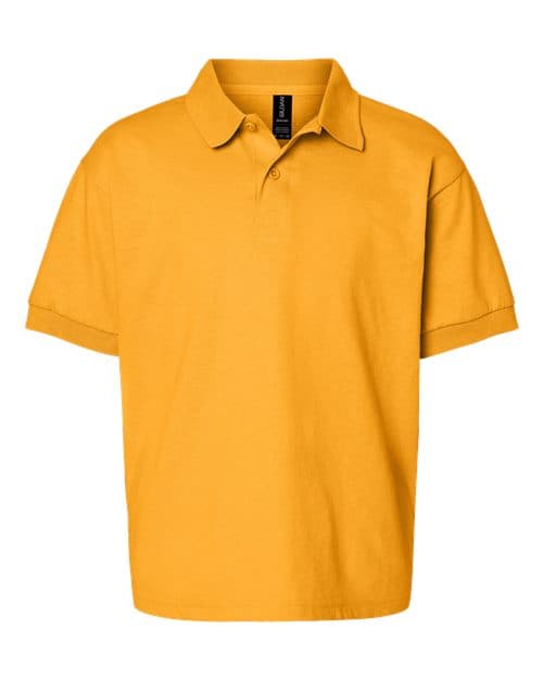 Youth DryBlend® Jersey Polo — Gold