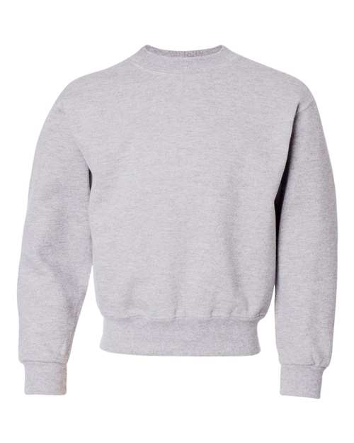 Youth NuBlend® Crewneck Sweatshirt — Ash