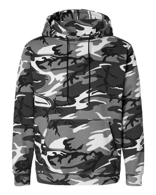 Unisex Camo Fleece Hoodie Sweatshirt — Urban Woodland