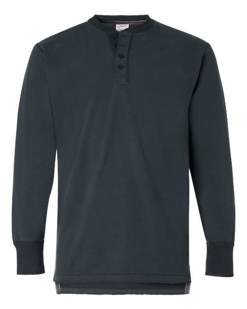 Men's Vintage Brushed Jersey Henley