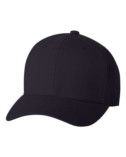 Wool-Blend Cap — Dark Navy