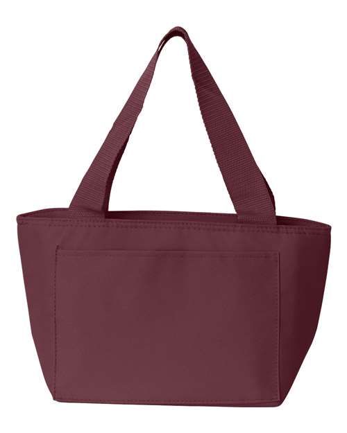 Recycled Cooler Bag — Maroon