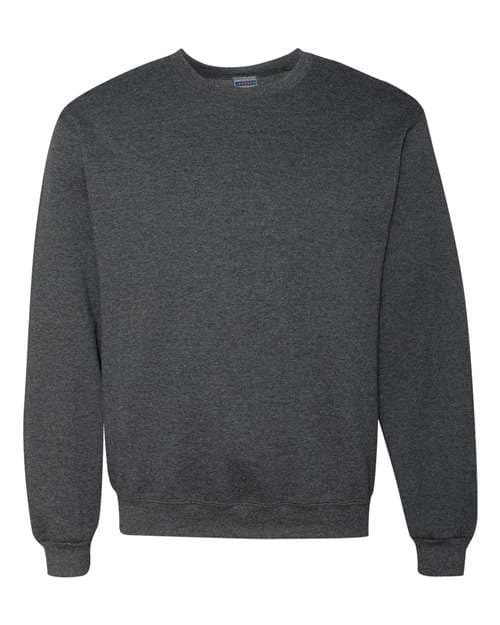 Unisex Super Sweats NuBlend® Crewneck Sweatshirt — Black Heather