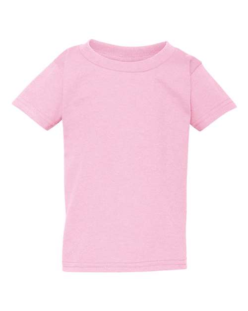 Toddler Heavy Cotton™ T-Shirt — Light Pink