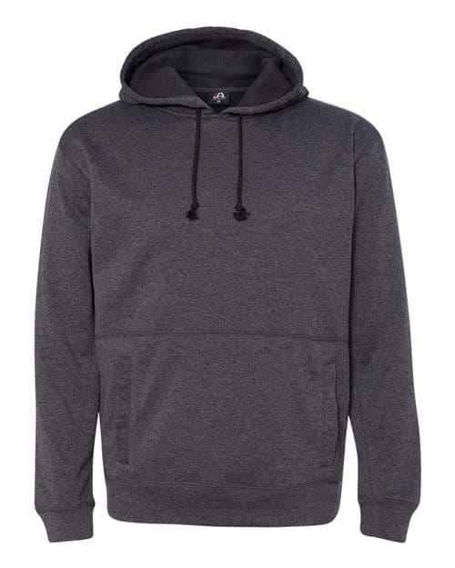 Men's Cosmic Fleece Hooded Sweatshirt — Onyx Fleck