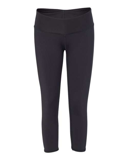 Women's Capri Leggings — Black