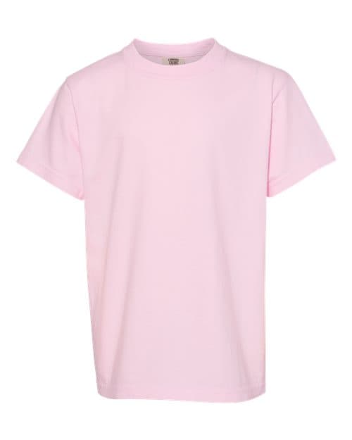 Youth Garment-Dyed Heavyweight T-Shirt — Blossom