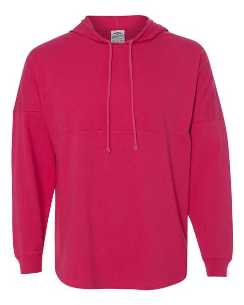 Unisex Hooded Game Day Jersey T-Shirt — Wildberry