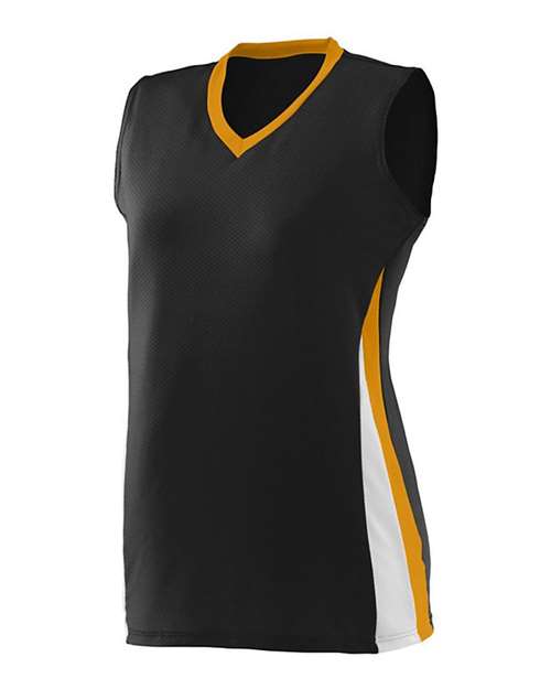 Women's Tornado Jersey — Black/ Gold/ White