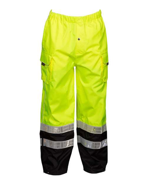 Unisex Premium Black Series® Rainwear Pants — Lime