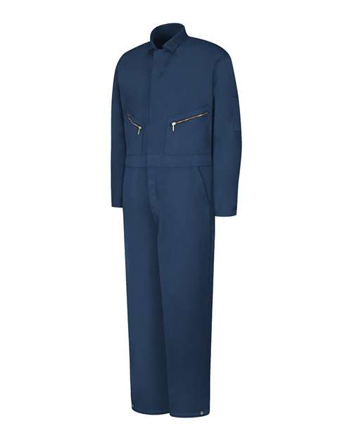 Men's Insulated Twill Coverall — Navy