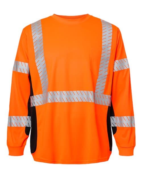 Unisex Premium Black Series® Long Sleeve T-Shirt — Orange