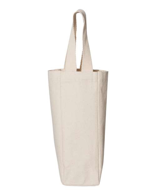 Single Wine Tote — Natural