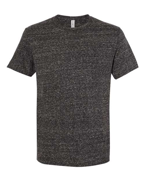 Unisex Snow Heather Jersey T-Shirt — Black Ink