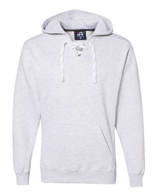 Men's Sport Lace Hooded Sweatshirt — Ash Heather