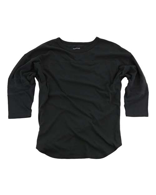 Women's Garment-Dyed Vintage Jersey — Black