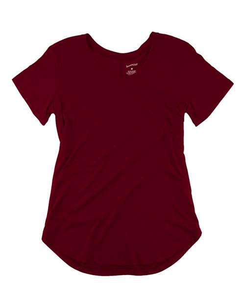 Women’s At Ease Scoop Neck T-Shirt — Crimson
