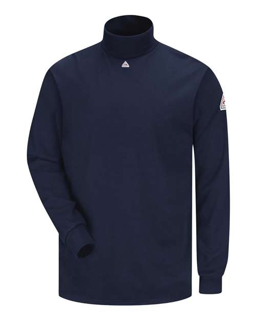Men's Tagless Mock TurtleNeck - EXCEL FR — Navy