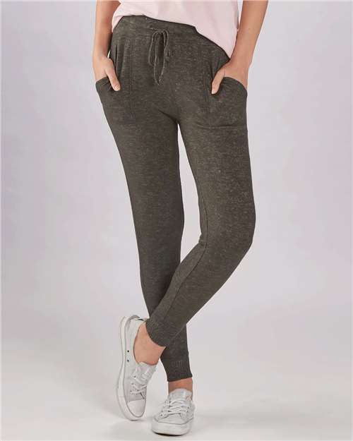 Women's Cuddle Fleece Joggers — Charcoal Heather