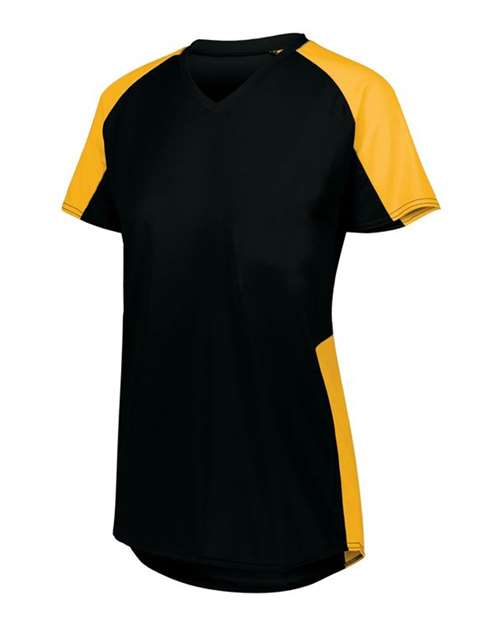 Women's Cutter Jersey — Black/ Gold