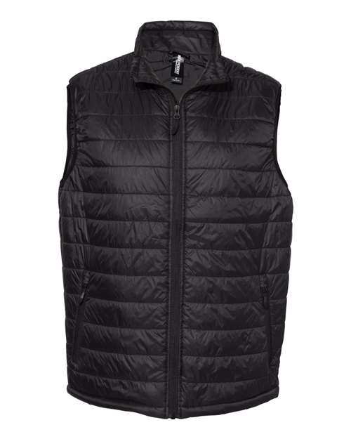 Men's Puffer Vest — Black
