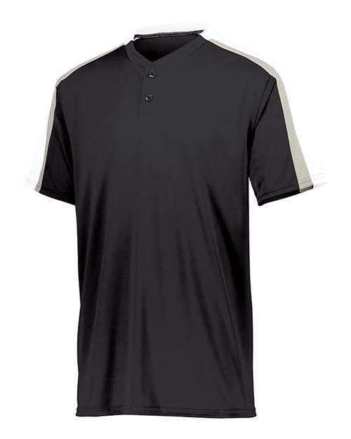 Youth Power Plus Jersey 2.0 — Black/ White/ Silver Grey