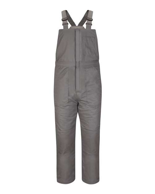 Men's Tall Deluxe Insulated Bib Overall - EXCEL FR® ComforTouch — Grey