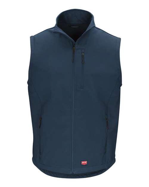 Men's Soft Shell Vest — Navy