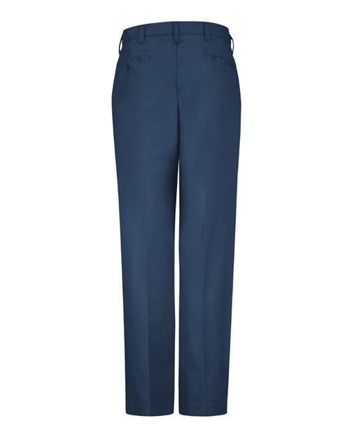 Men's Extended Sizes Red-E-Prest® Work Pants — Navy - Unhemmed