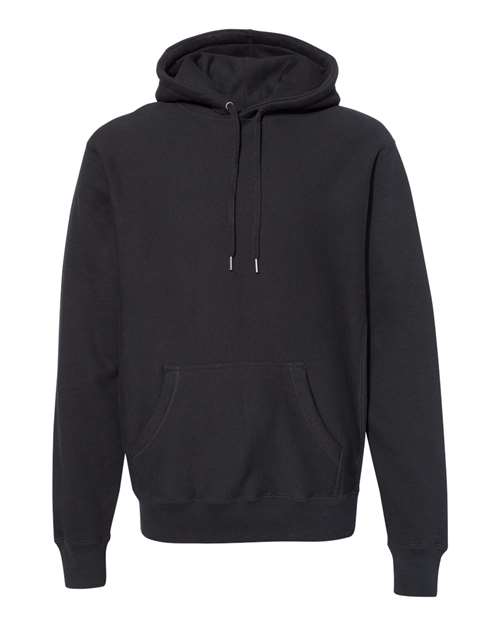 Unisex Legend Premium Heavyweight Cross-Grain Hooded Sweatshirt — Black