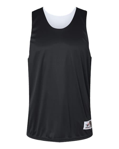 Men's Reversible Tank — Black/ White