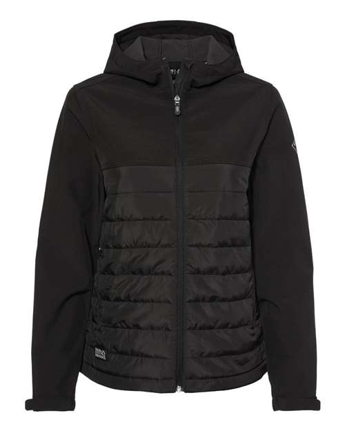 Women's Vista Soft Shell Puffer Jacket — Black