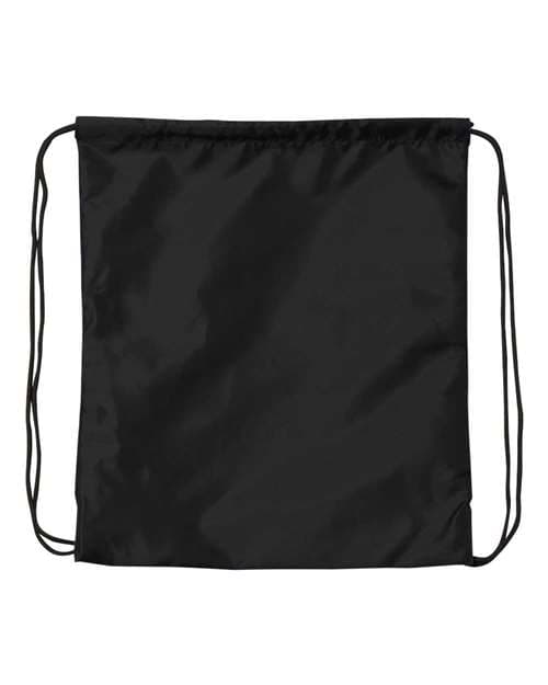 Drawstring Backpack — Black