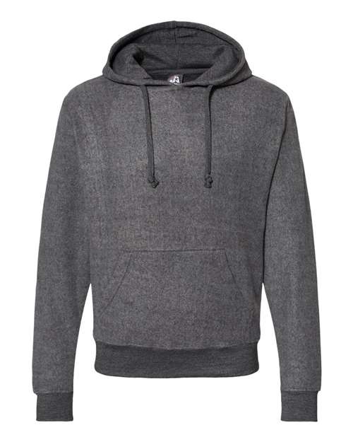 Men's Flip Side Fleece Hooded Sweatshirt — Charcoal Heather