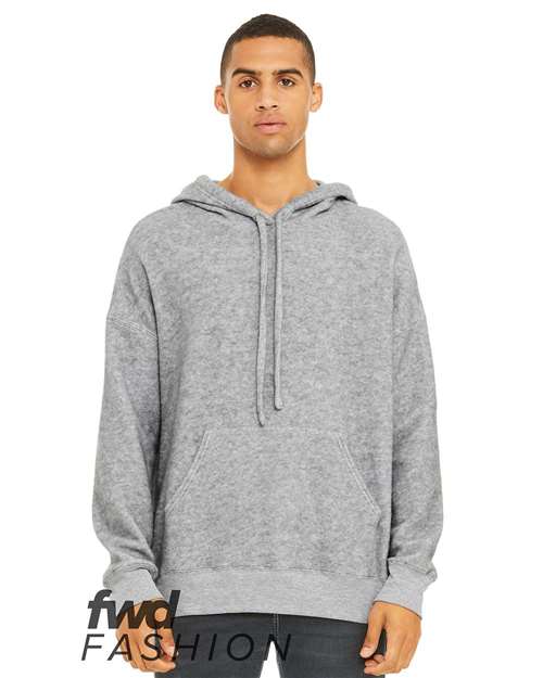 Unisex FWD Fashion Sueded Fleece Hoodie Sweatshirt — Athletic Heather