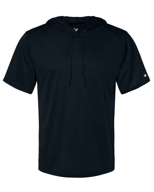 Men's B-Core Hooded T-Shirt — Black