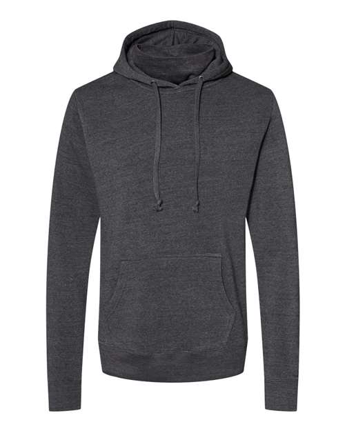 Men's Gaiter Fleece Hooded Sweatshirt — Black Heather