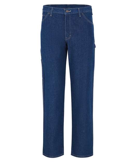 Men's Odd Sizes Industrial Carpenter Jeans — Rinsed Indigo Blue - 30I