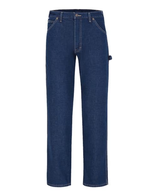 Men's Carpenter Jeans — Rinsed Indigo Blue - 32I
